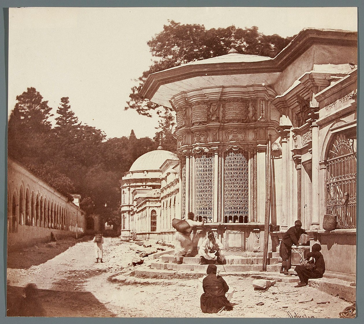 Fontaine de Eyoub [Istanbul. Fountain of Sultan Eyüp?] by James Robertson