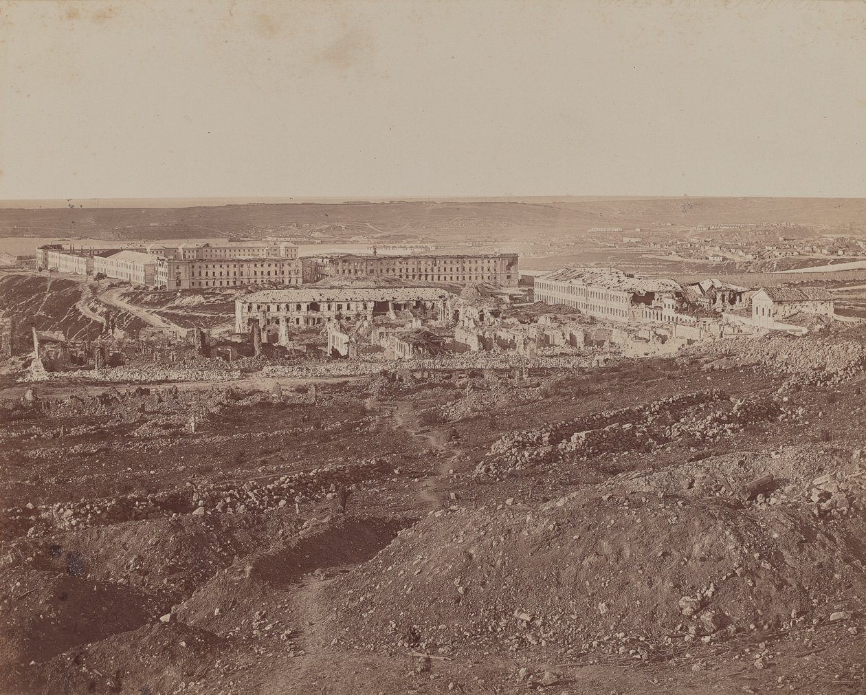 Ruined Buildings by James Robertson