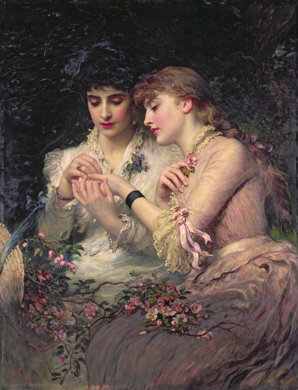 A Thorn Amidst Roses, c.1887 by James Sant
