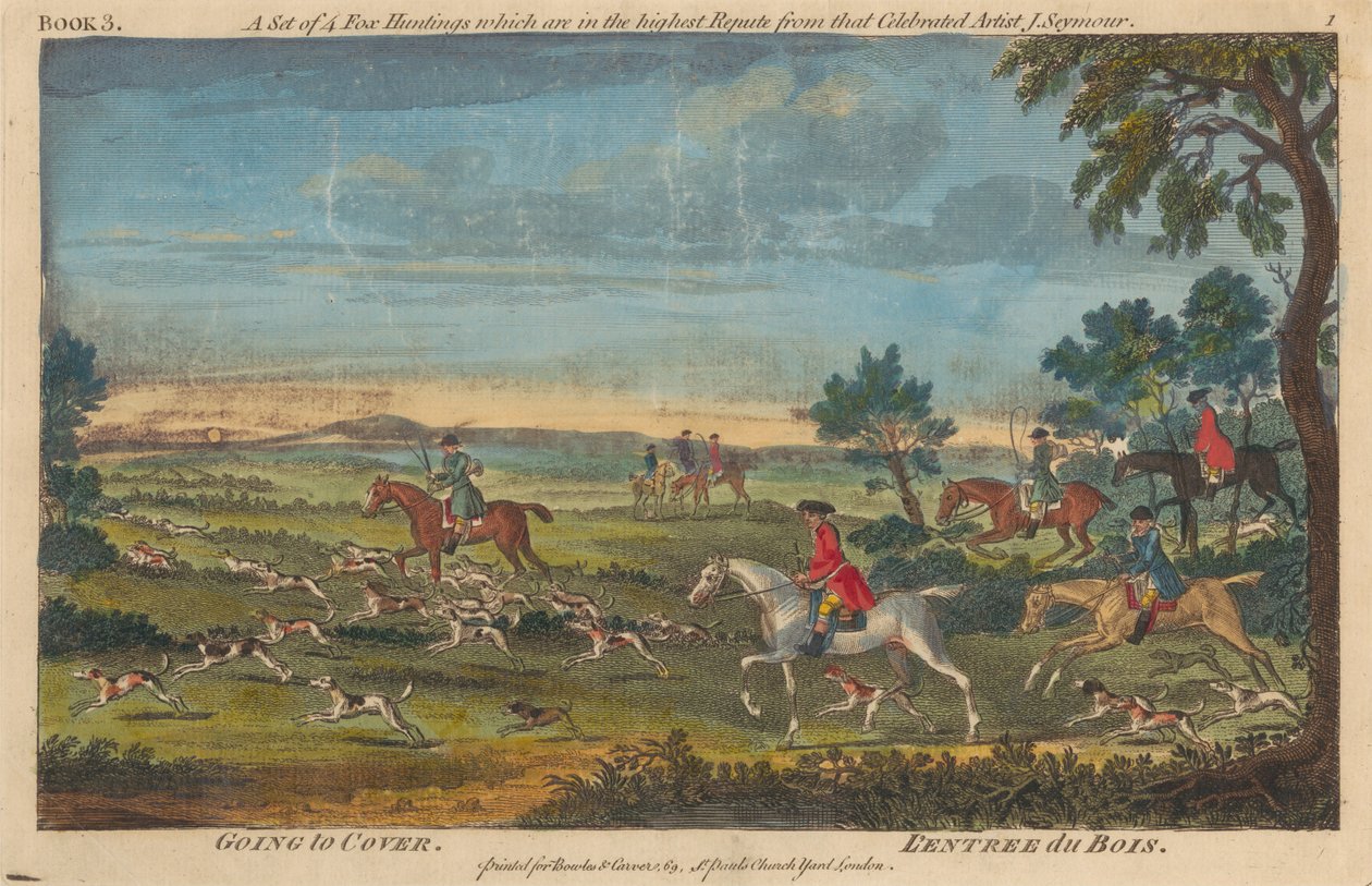 Set of twelve: 4 Fox Huntings, 4 Stag Huntings, 4 Hare Huntings by James Seymour