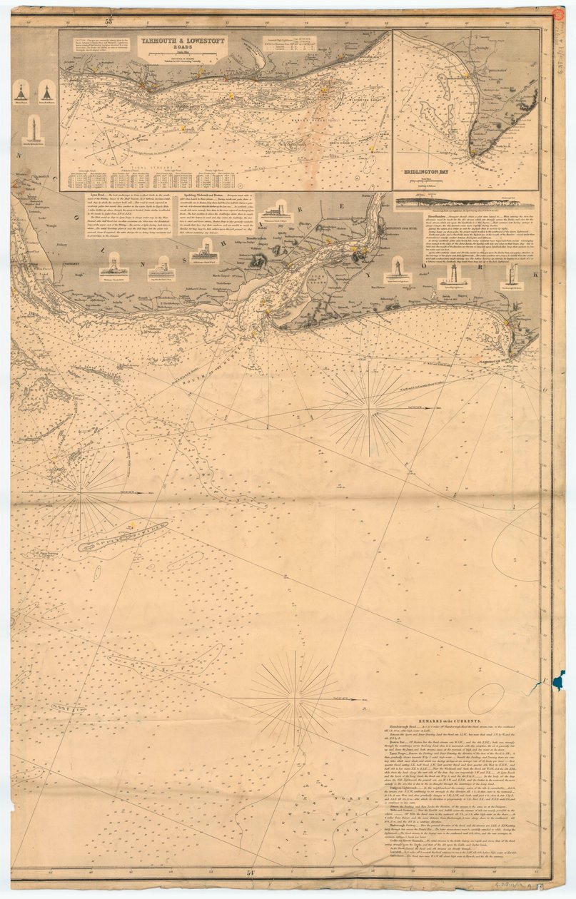England East Coast from Dungeness to Flamborough Head by James & Son Imray