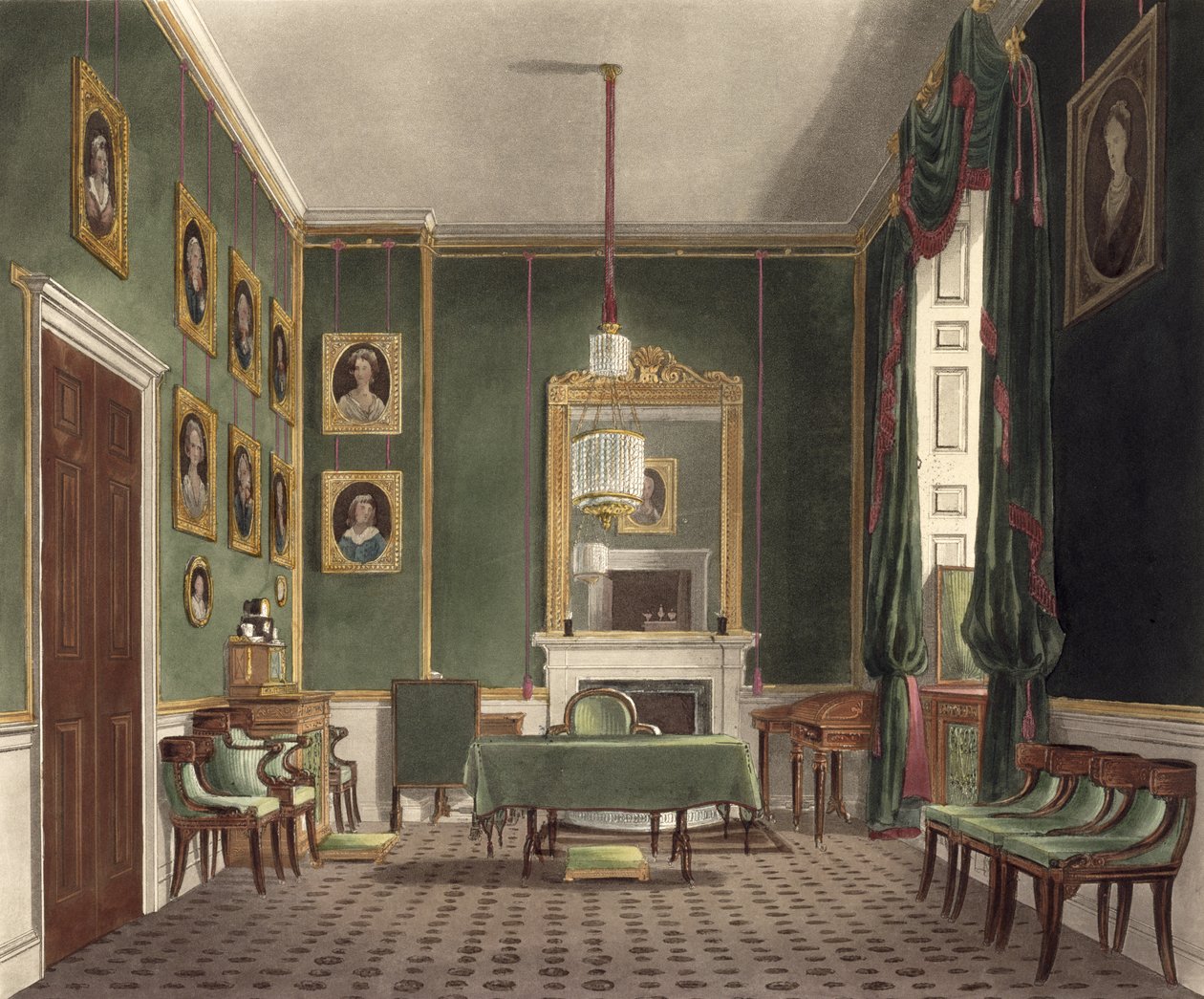 The Green Closet, Buckingham House, from 