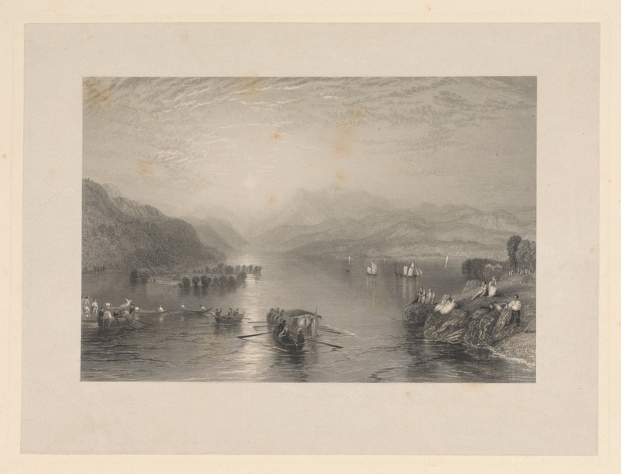Winander-Mere, Westmoreland by James T. Willmore