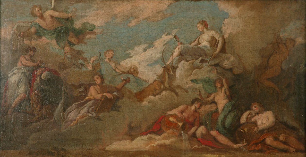 Time, Prudence and Vigilance by James Thornhill