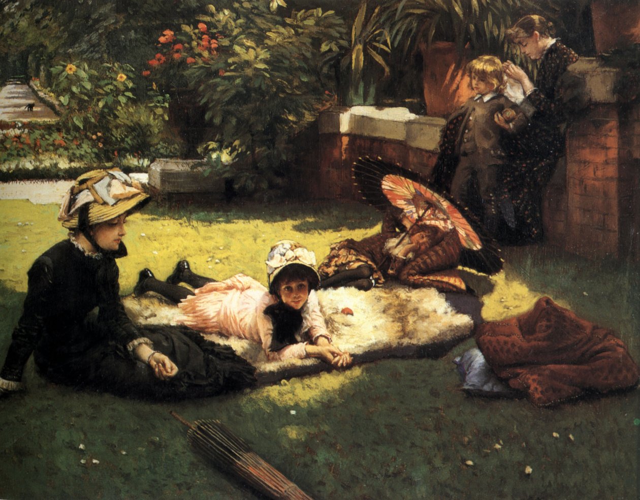 In the Sunshine by James Tissot