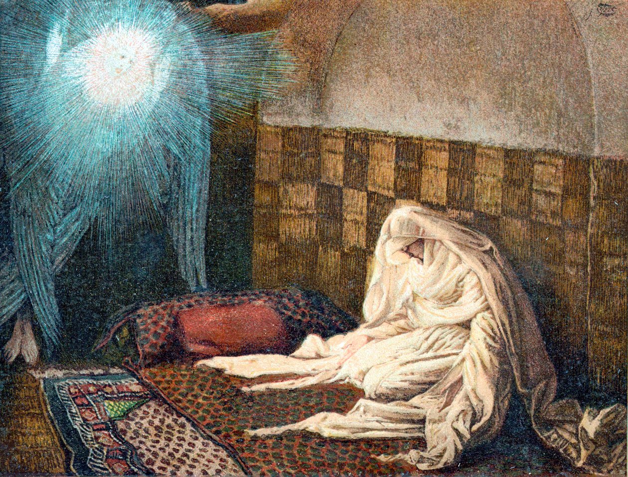 The Annunciation, 1897 by James Tissot