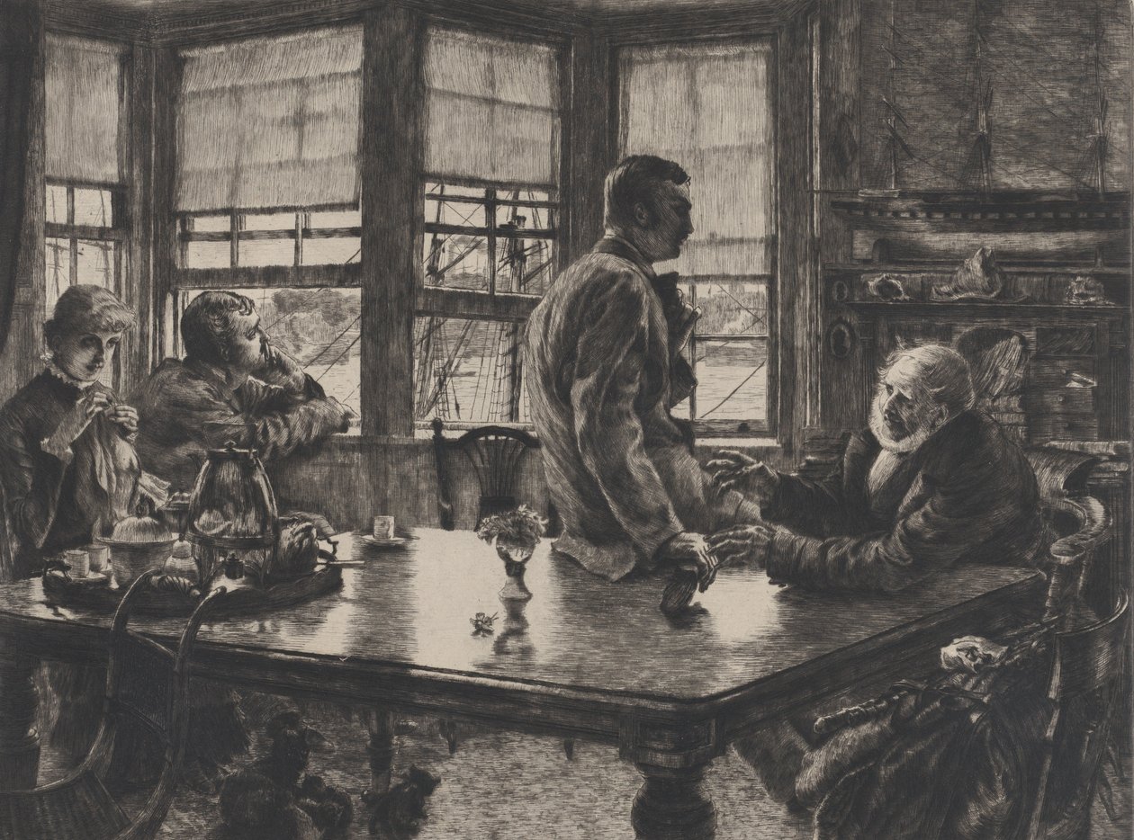 The Parable of the Prodigal Son: The Departure No. 1 by James Tissot