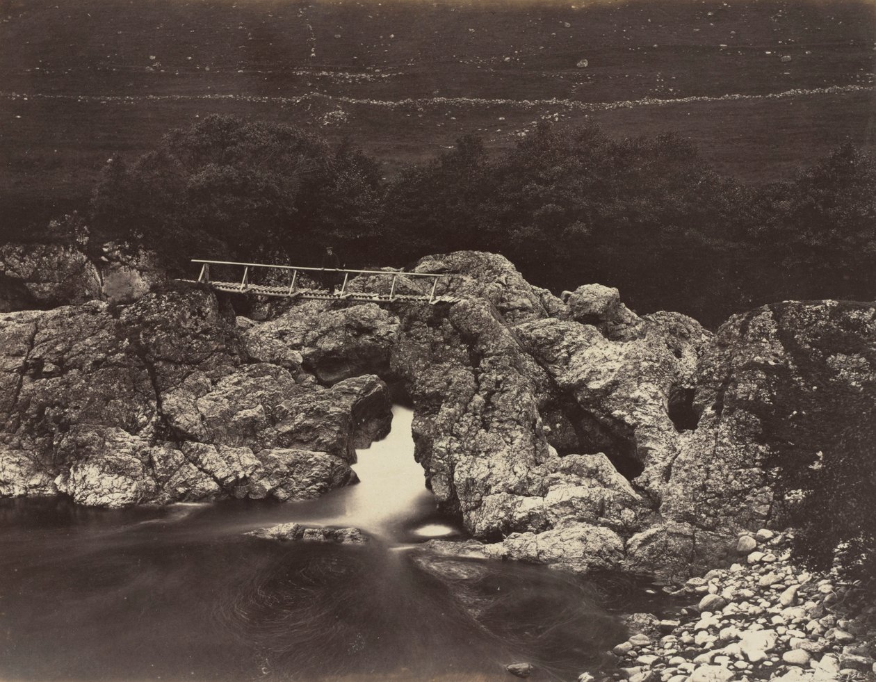 Shepherds Bridge near Forest Lodge, 1871 by James Valentine