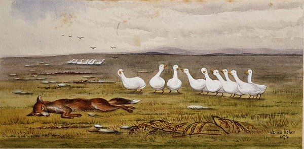 A Game of Fox and Geese by James W. Usher