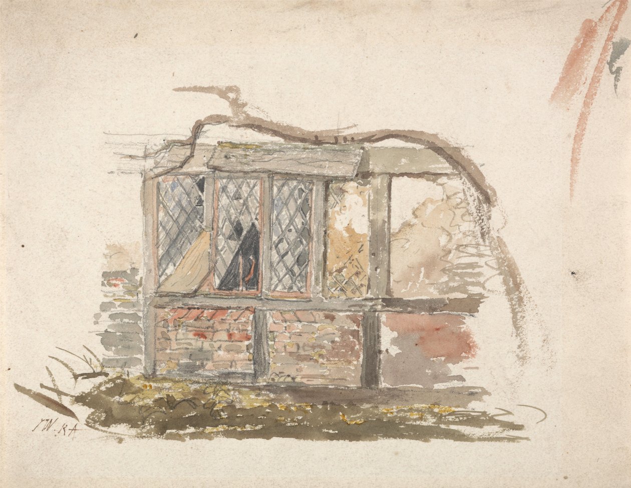 A Cottage Wall and Window by James Ward