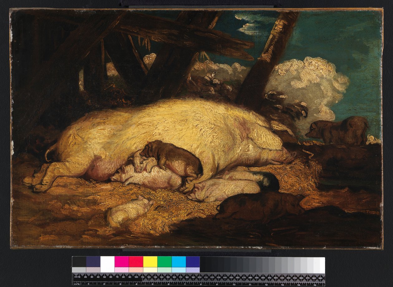 Pigs, not before 1793 by James Ward