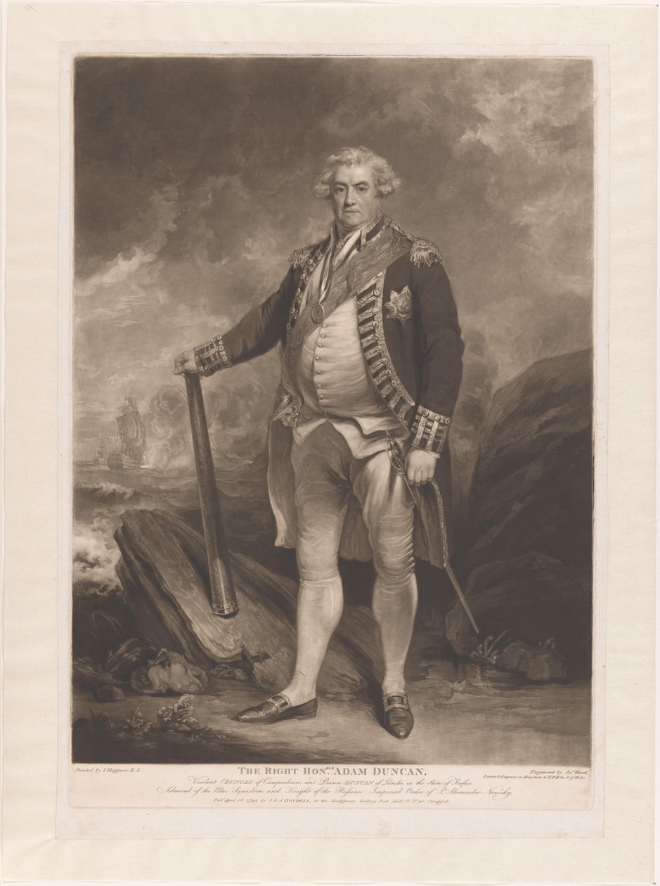 Portrait of Adam Duncan by James Ward