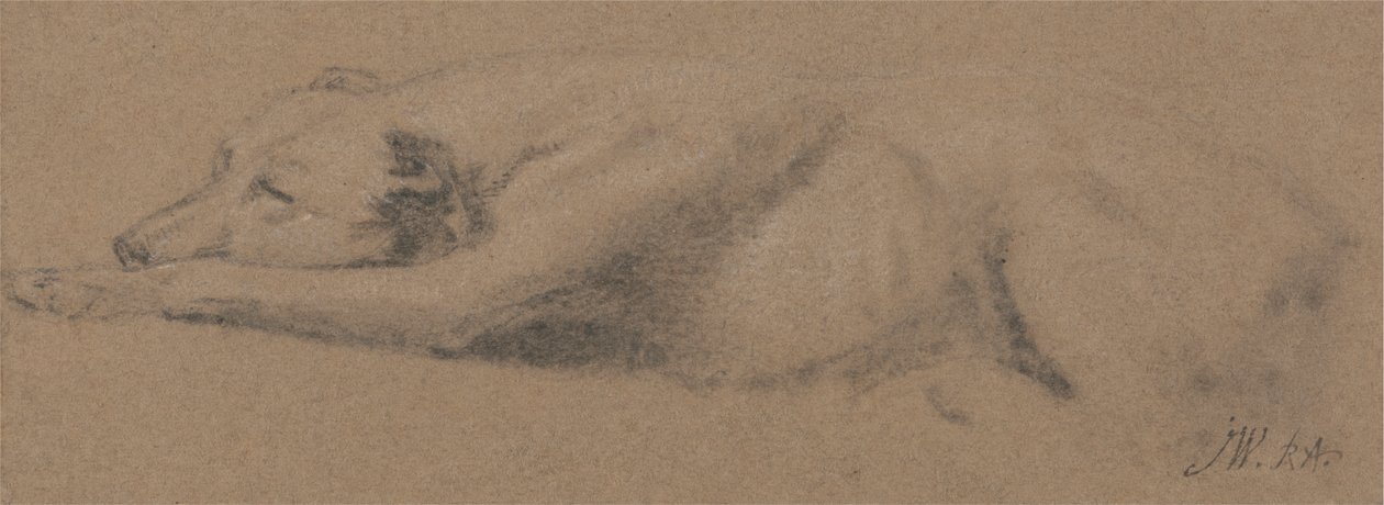Study of a Sleeping Dog by James Ward