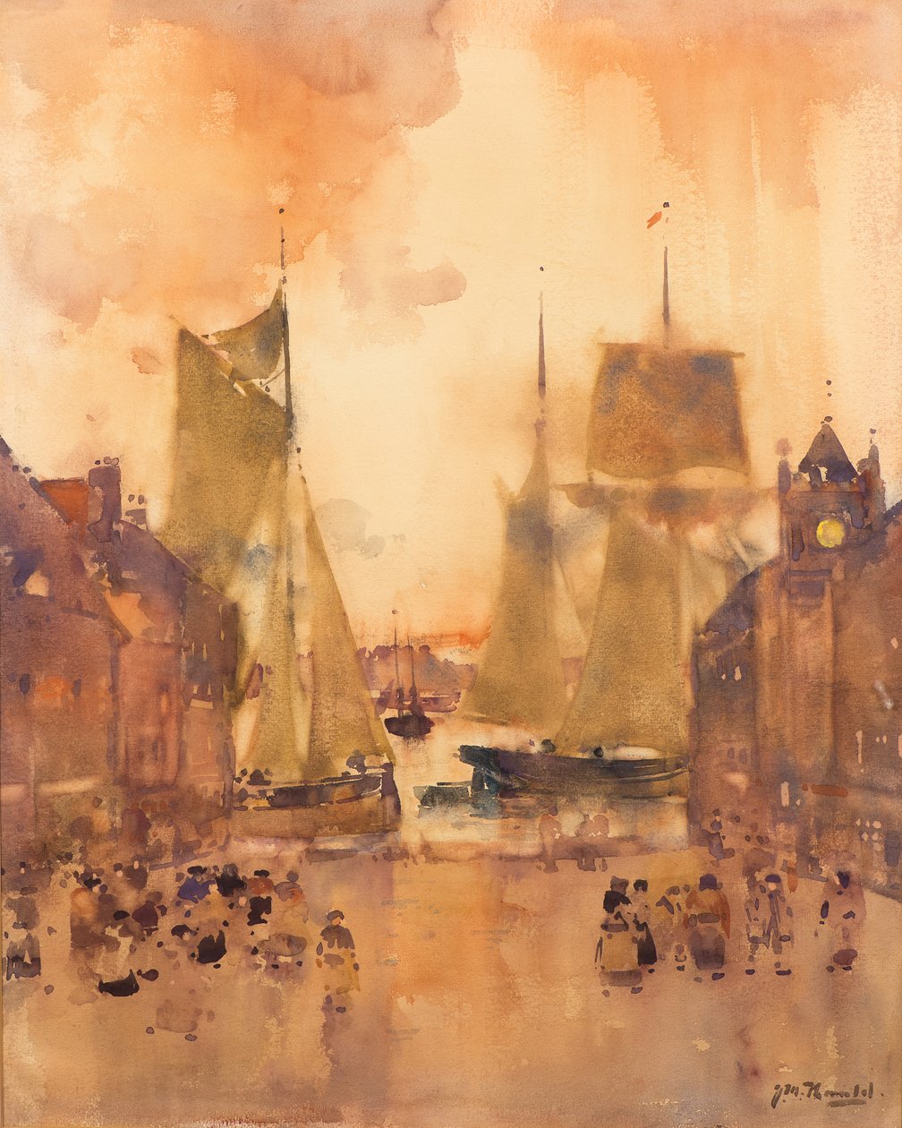 In Harbour by James Watterston Herald