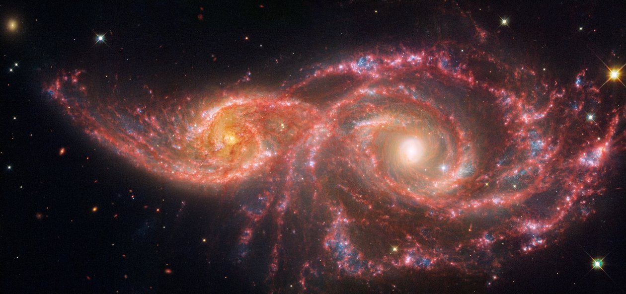 Hubble Examines Galaxy Pair by James Webb Space Telescope (NASA)