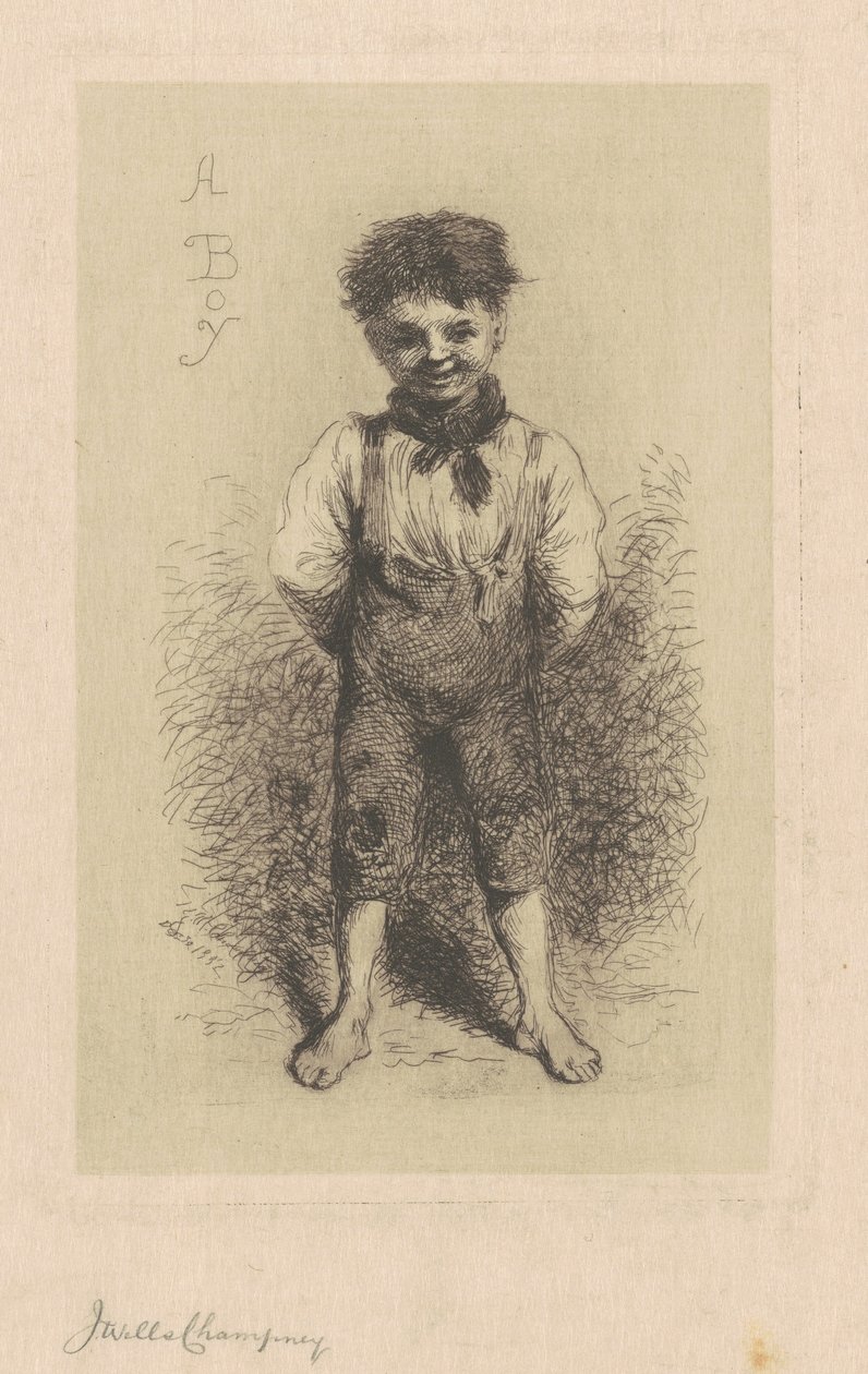 A Boy by James Wells Champney