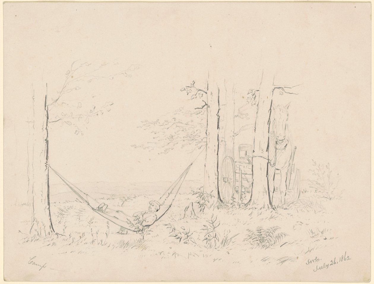 Camp by James Wells Champney