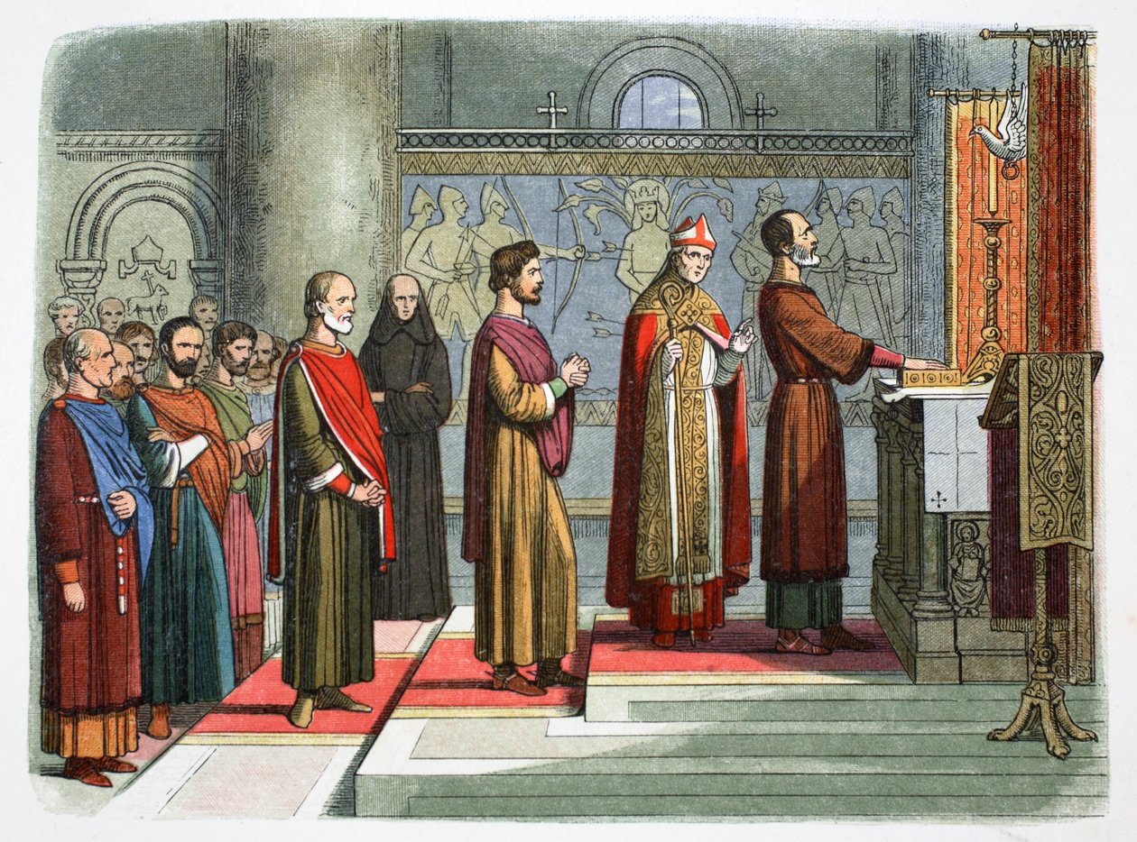 The Barons Swear to Achieve Their Liberties by James William Edmund Doyle