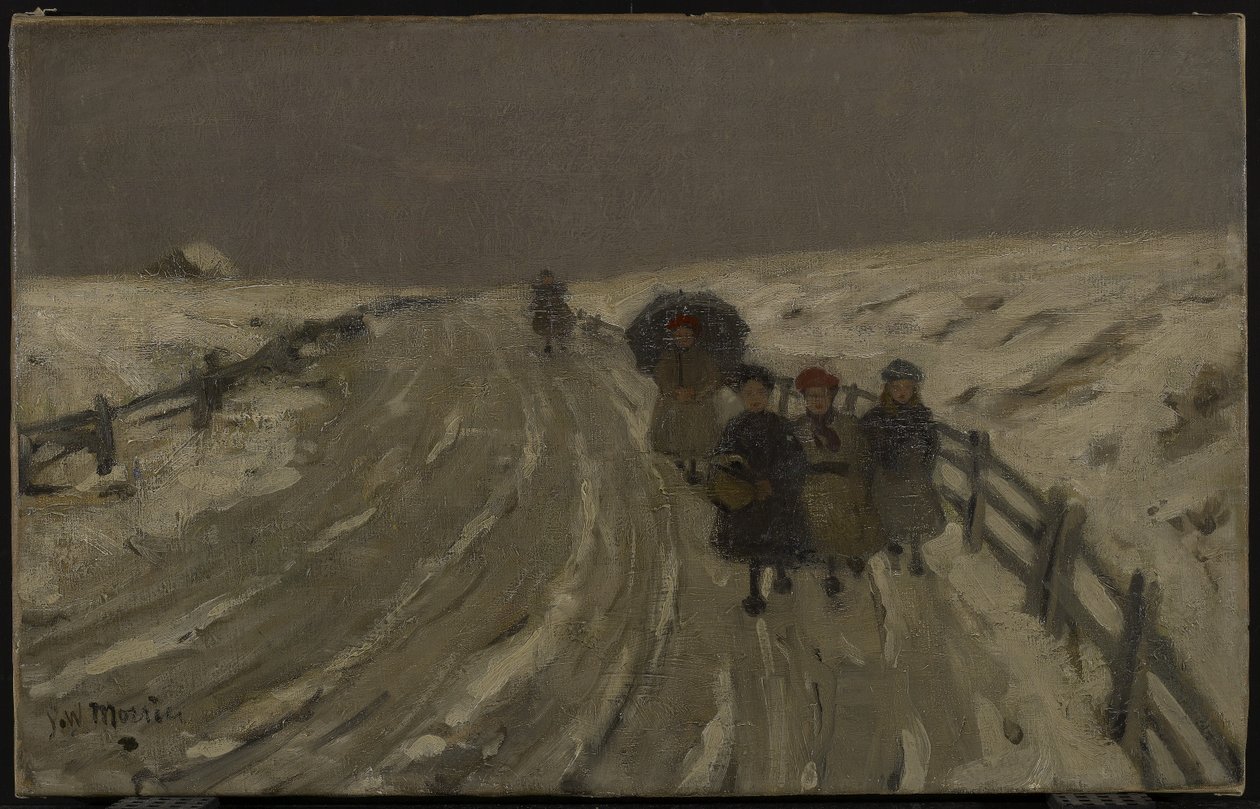 Return from School, c.1901 by James Wilson Morrice