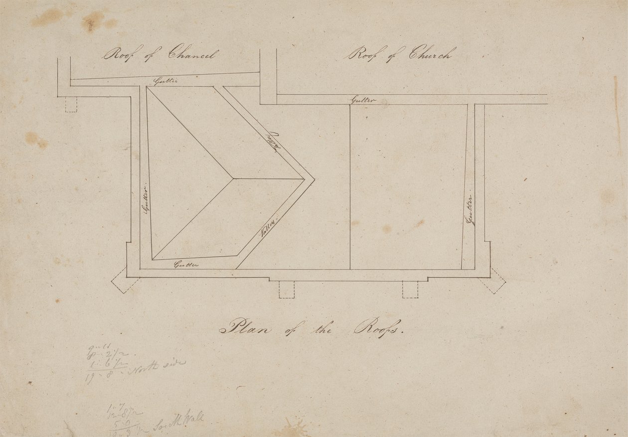 [One of] Five Designs for a Church by James Wyatt
