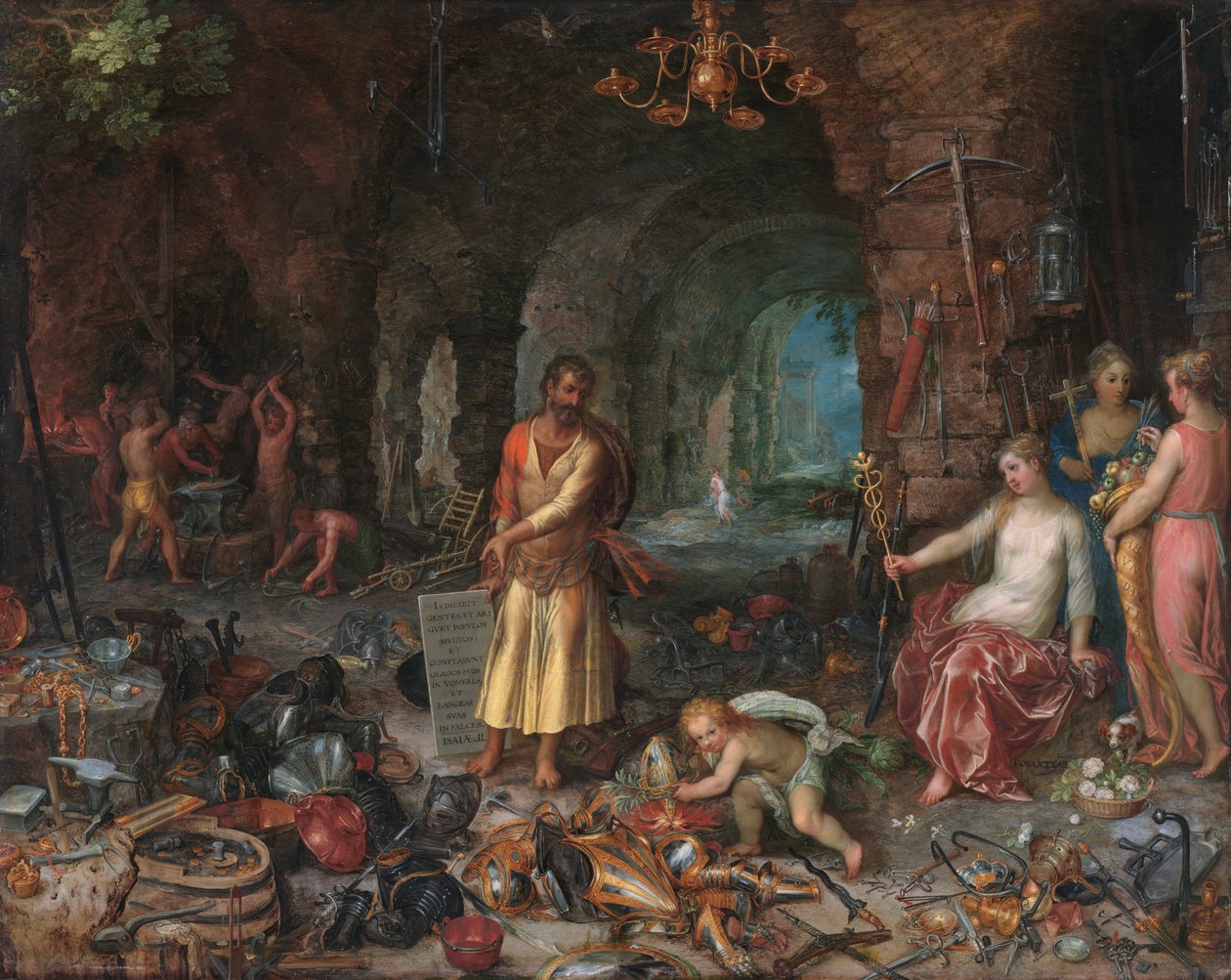 Prophecy of the Prophet Isaiah by Jan the Elder Brueghel