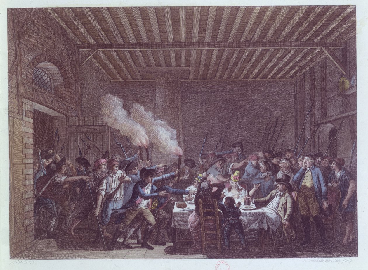 The Arrest of Louis XVI at Varennes, 22nd June 1791 by Jan Bulthuis
