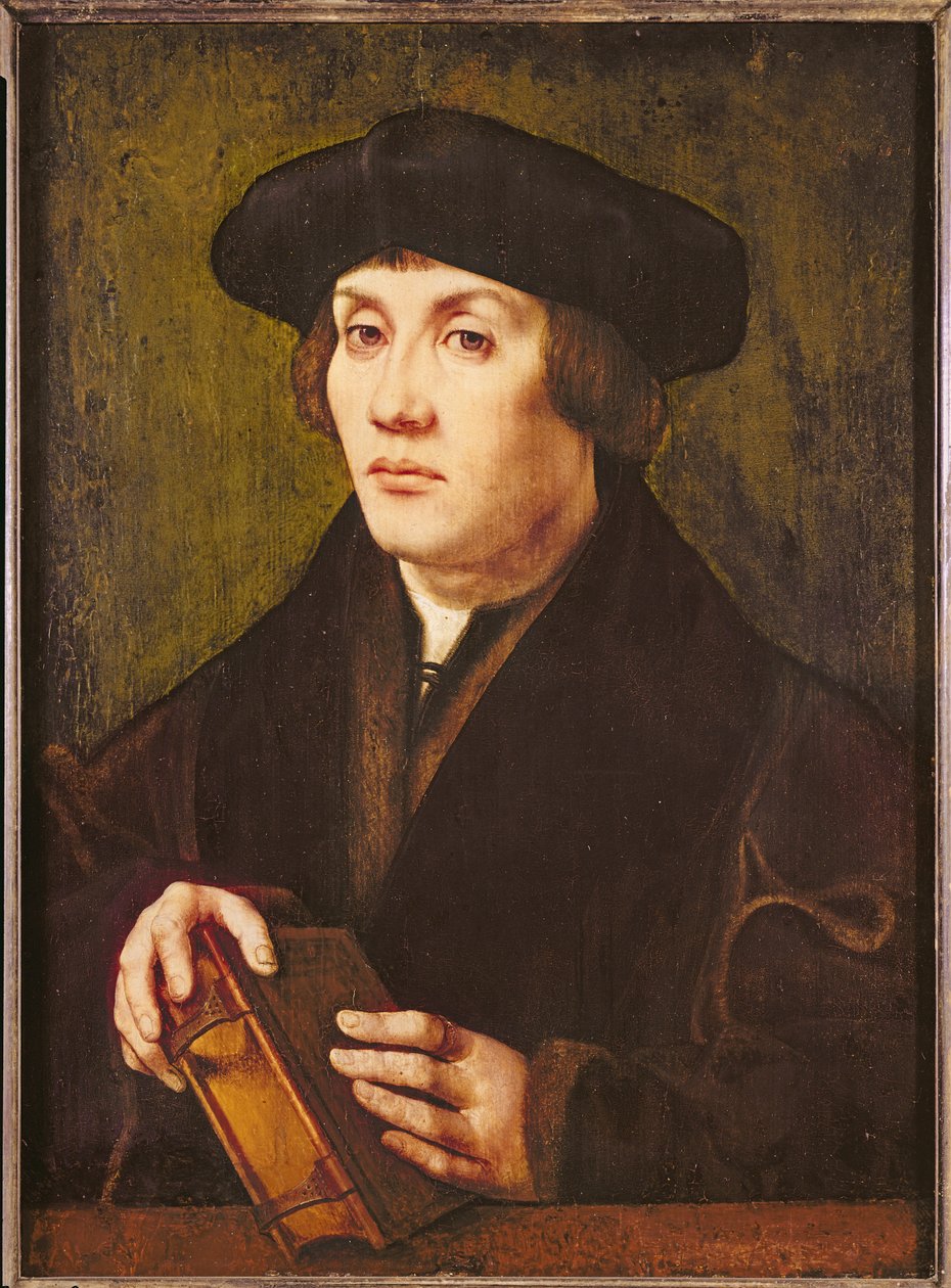 Portrait of a Scholar by Jan Gossaert