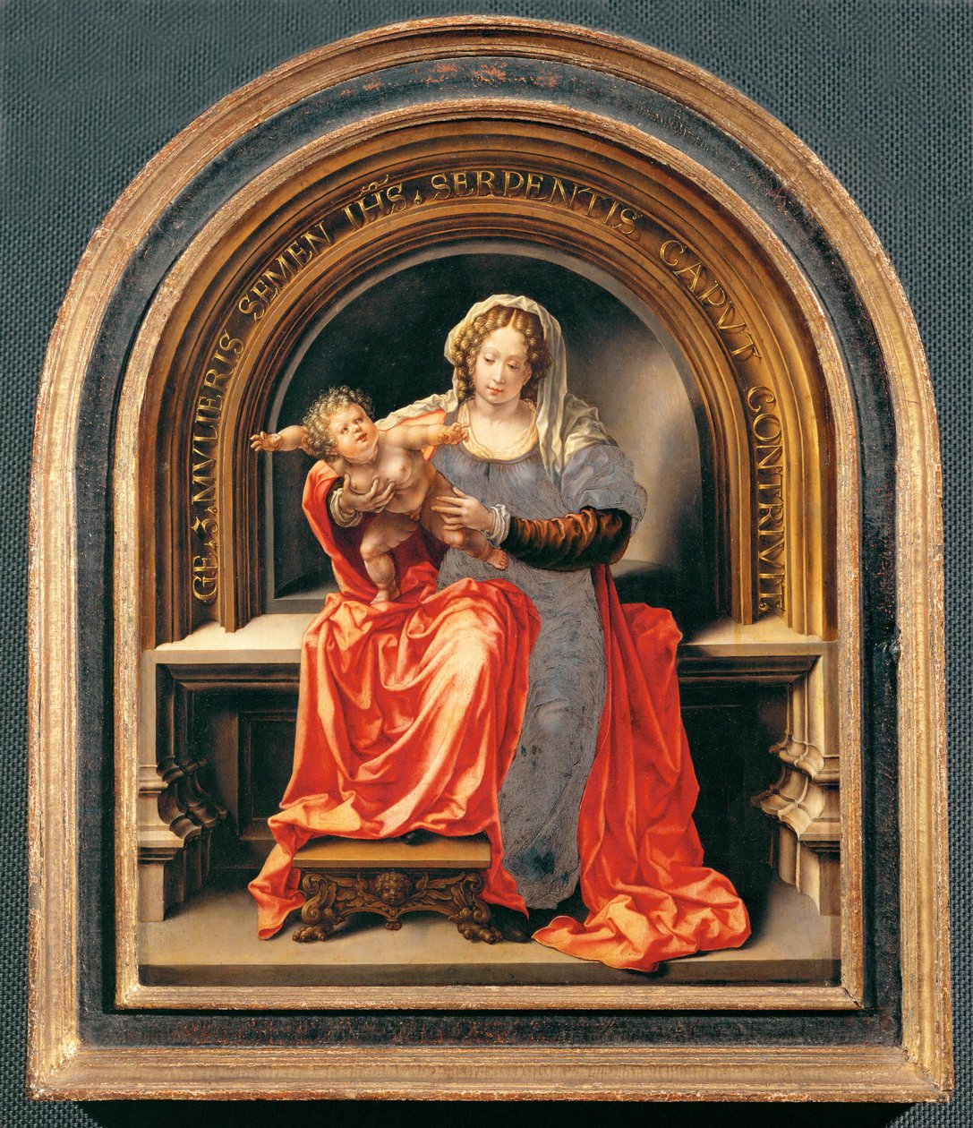 Madonna and Child by Jan (c.1472-c.1533) Gossaert
