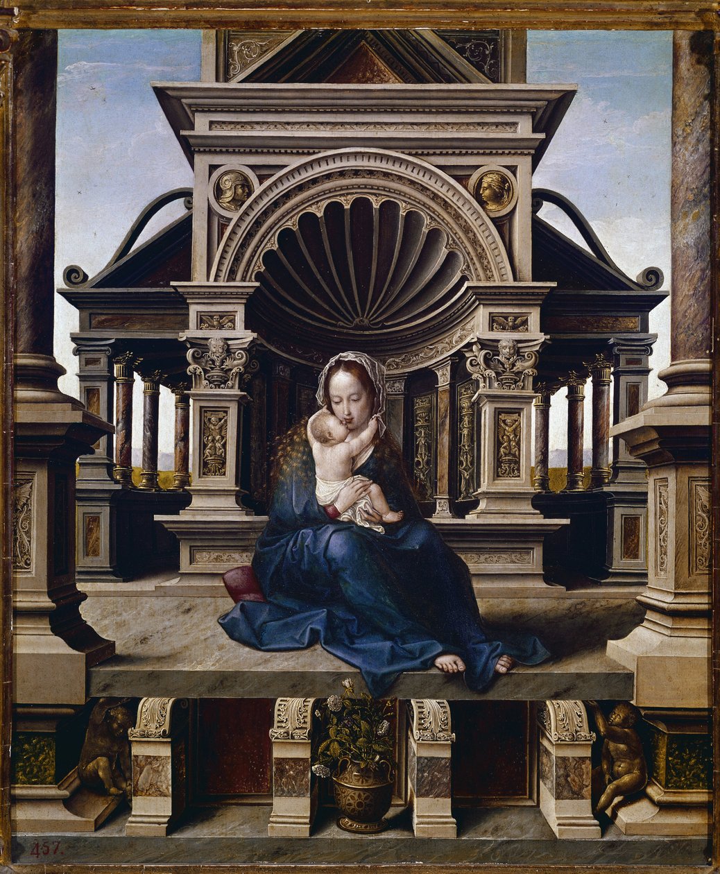 The Virgin of Louvain by Jan (c.1472 c.1533) Gossaert