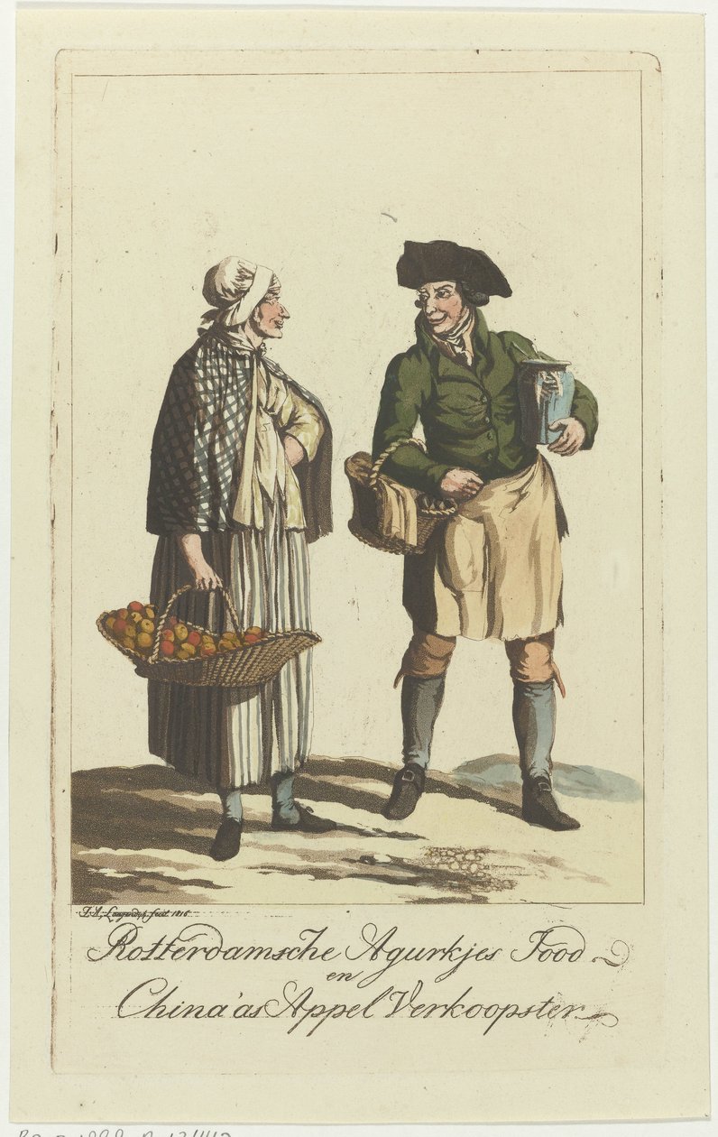Rotterdam Merchants by Jan Anthonie Langendijk Dzn