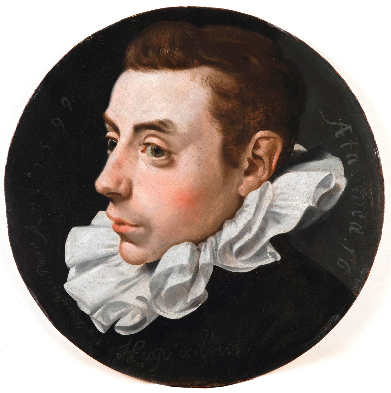 Portrait of Hugo Grotius at the Age of Sixteen by Jan Anthonisz. van Ravesteyn