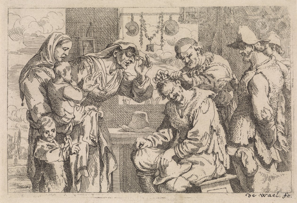 The Village Surgeon by Jan Baptist de Wael
