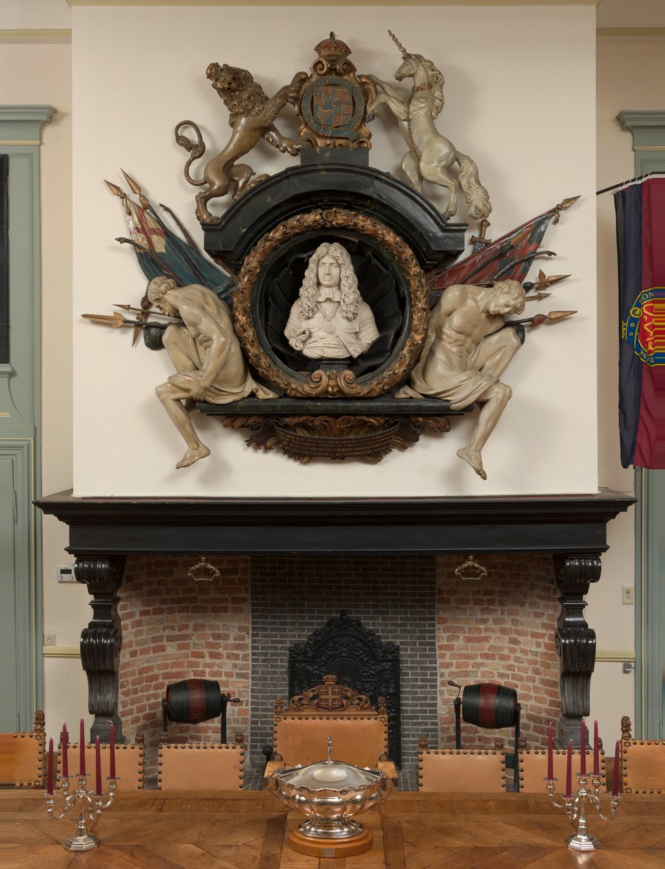 Memorial for Charles II by Jan Baptist van Meunincxhove