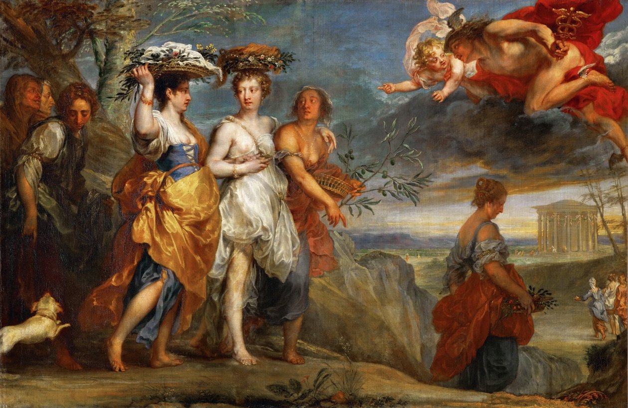 Mercury Meets Herse by Jan Boeckhorst