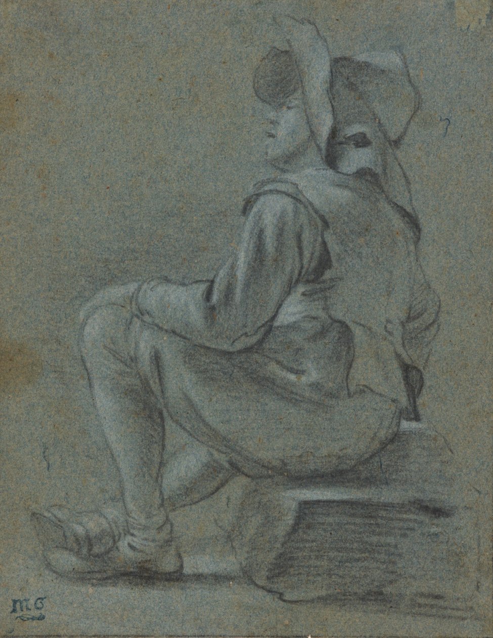 Seated Boy by Jan Both