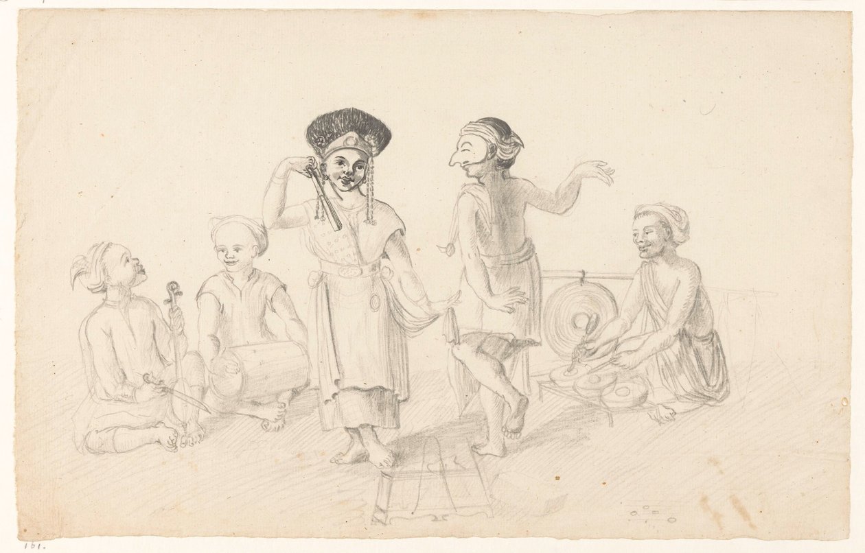 Javanese Dance by Jan Brandes