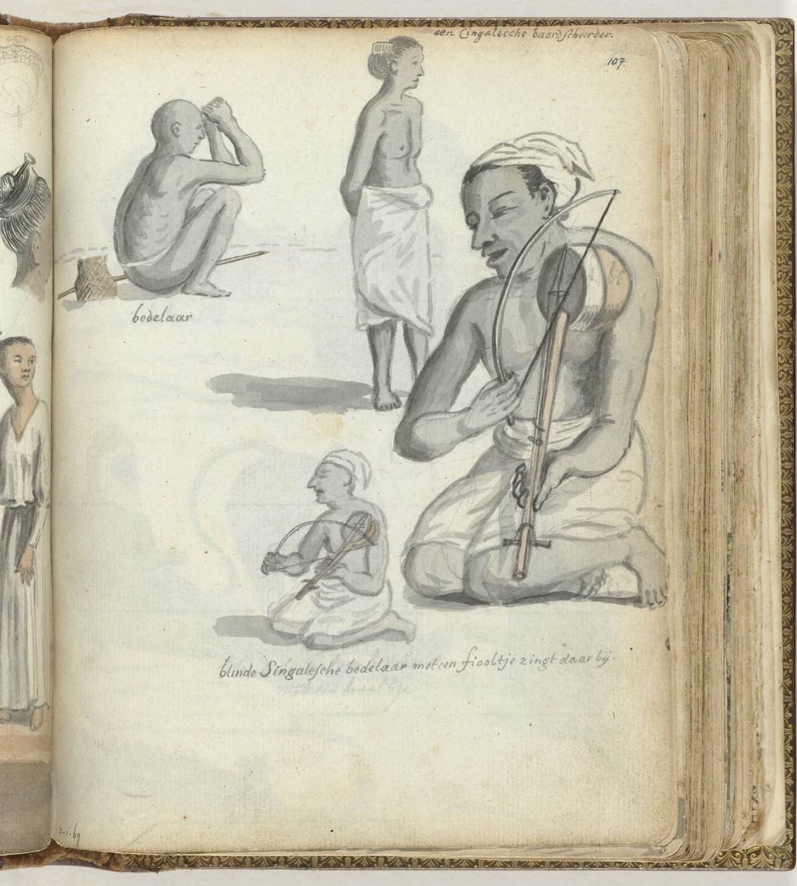 People Types in Ceylon by Jan Brandes
