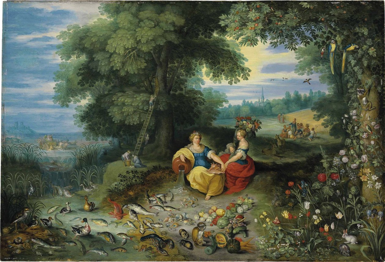 An Allegory of Water and Earth by Jan Brueghel the Younger
