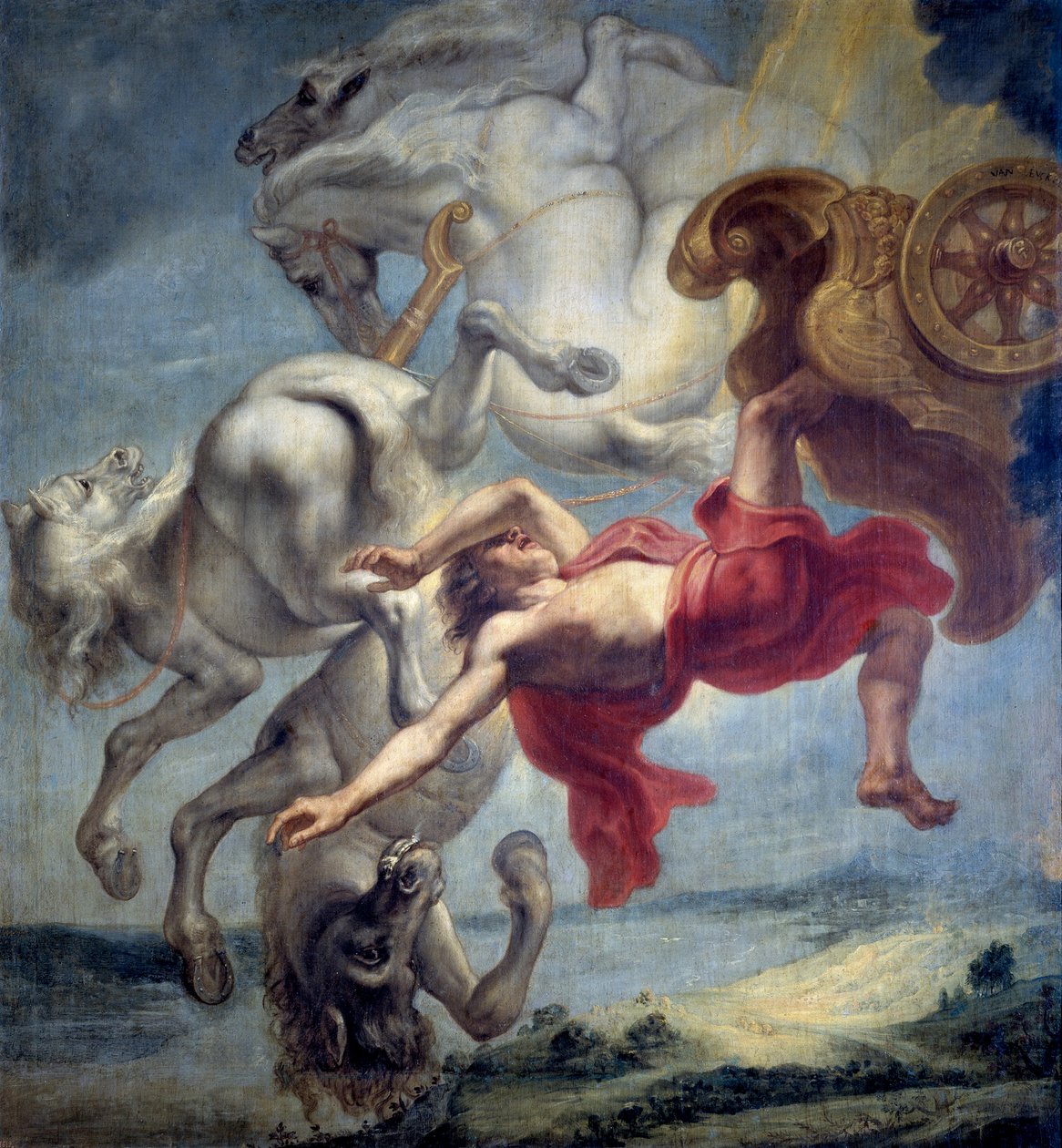 The Fall of Phaeton by Jan Carel van Eyck