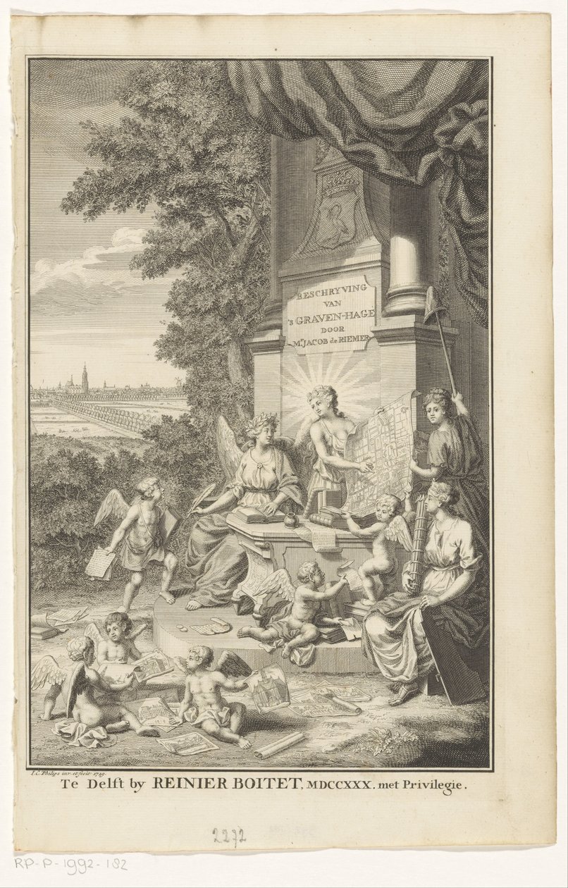 Allegory on the History of The Hague by Jan Caspar Philips