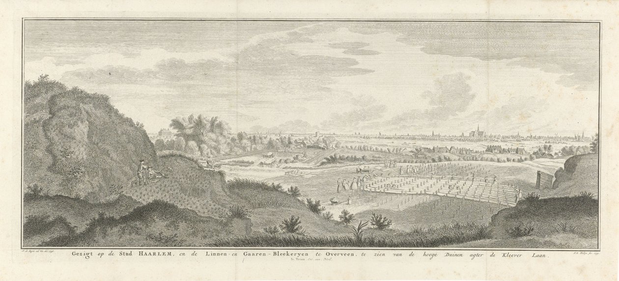 View of Haarlem and Overveen by Jan Caspar Philips