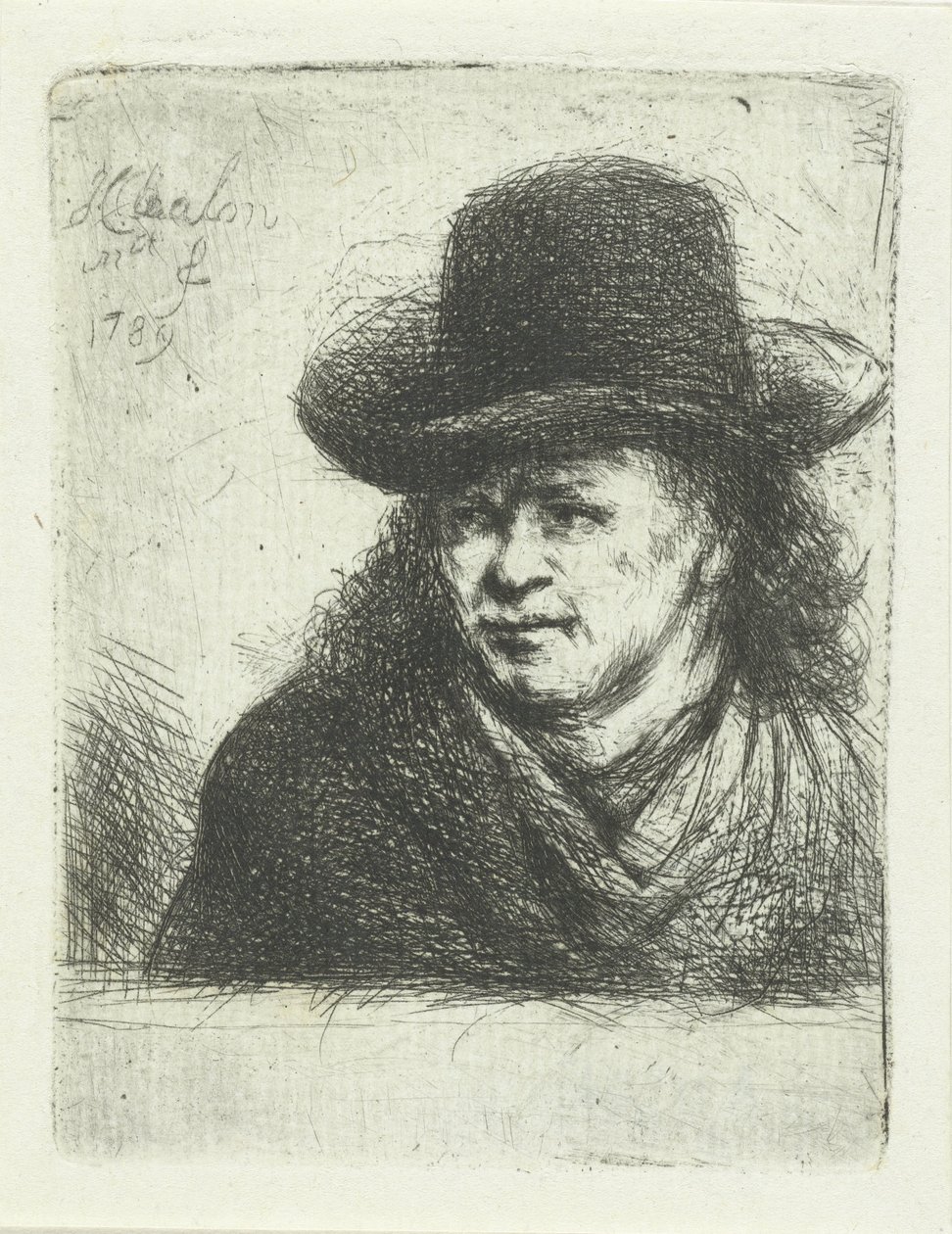 Man with Hat by Jan Chalon
