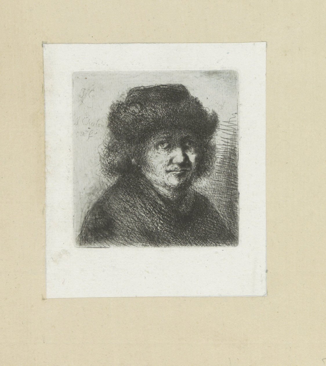 Adult Man with Hat by Jan Chalon