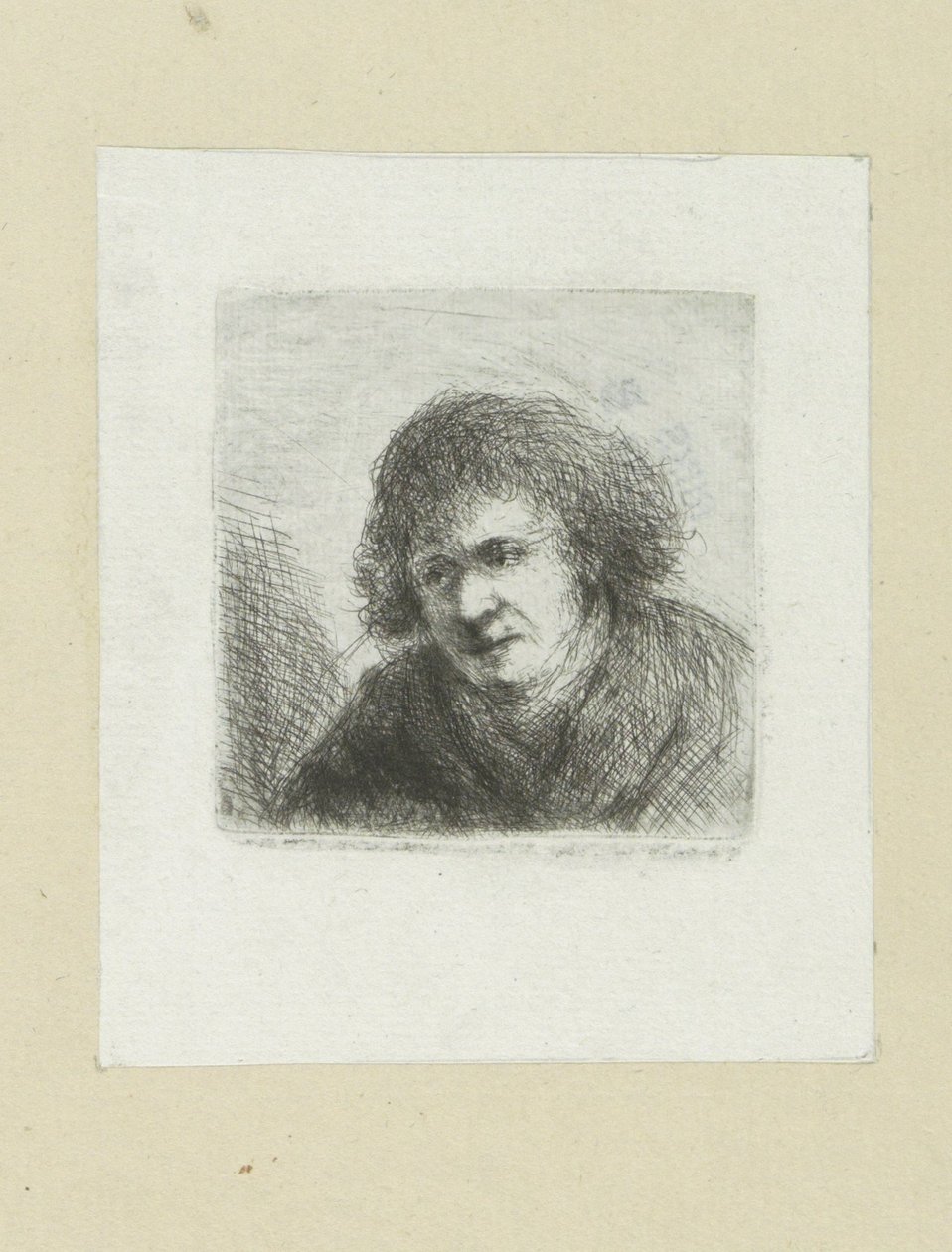 Adult Man, Facing Left by Jan Chalon