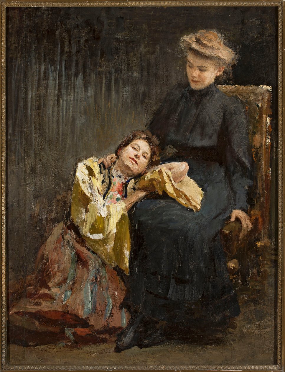 Two Sisters by Jan Ciągliński