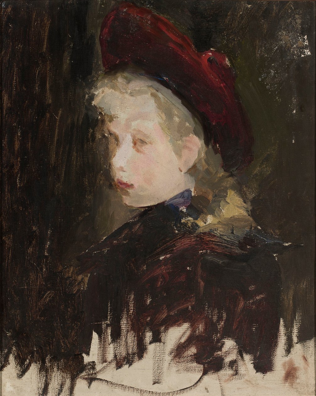 Head of a Girl by Jan Ciągliński
