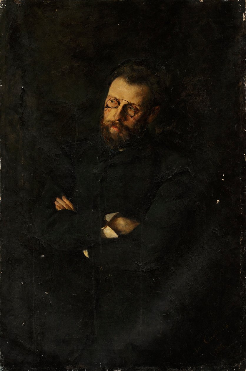 Portrait of Erazm Piltz by Jan Ciągliński