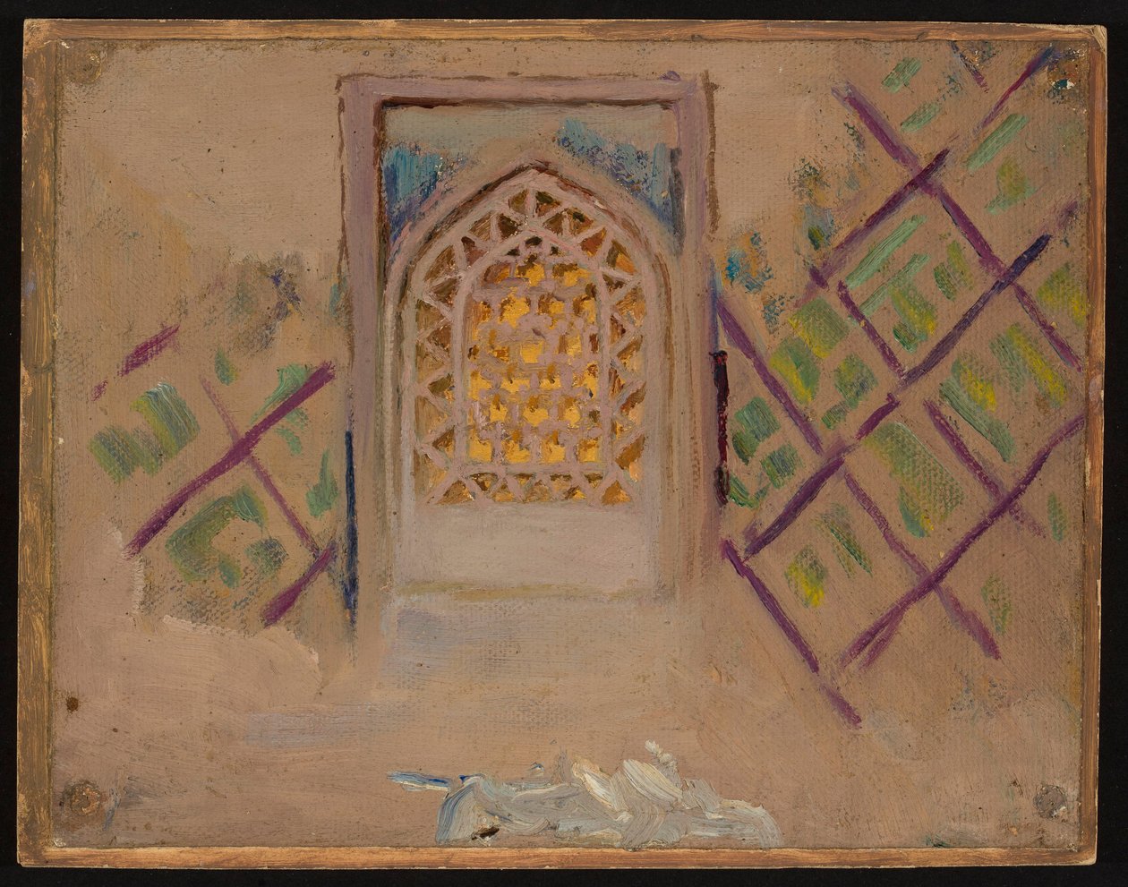 Samarkand, Window. From a Journey to Turkestan by Jan Ciągliński