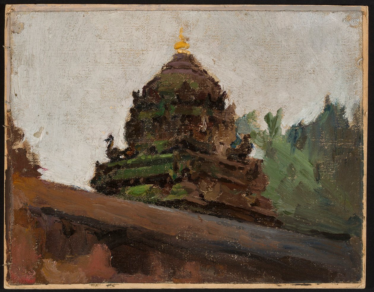 Old Temple in Madras. From a Journey to India by Jan Ciągliński