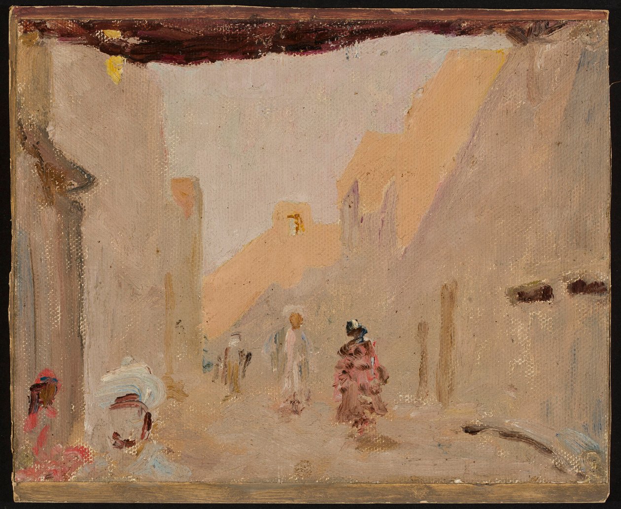 Old Tashkent in the Evening. From a Journey to Turkestan by Jan Ciągliński